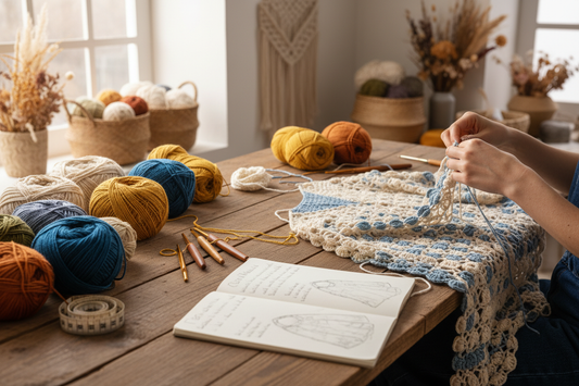 Dans les coulisses : comment naît une création au crochet