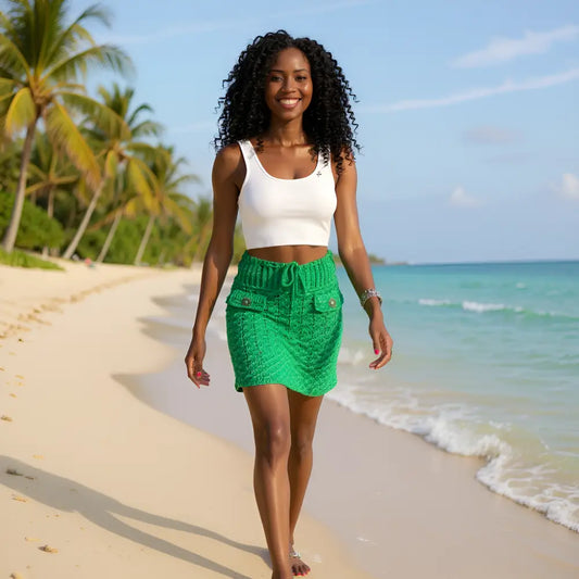 Jupe Laquenette - Crochet fait main - T 36/38